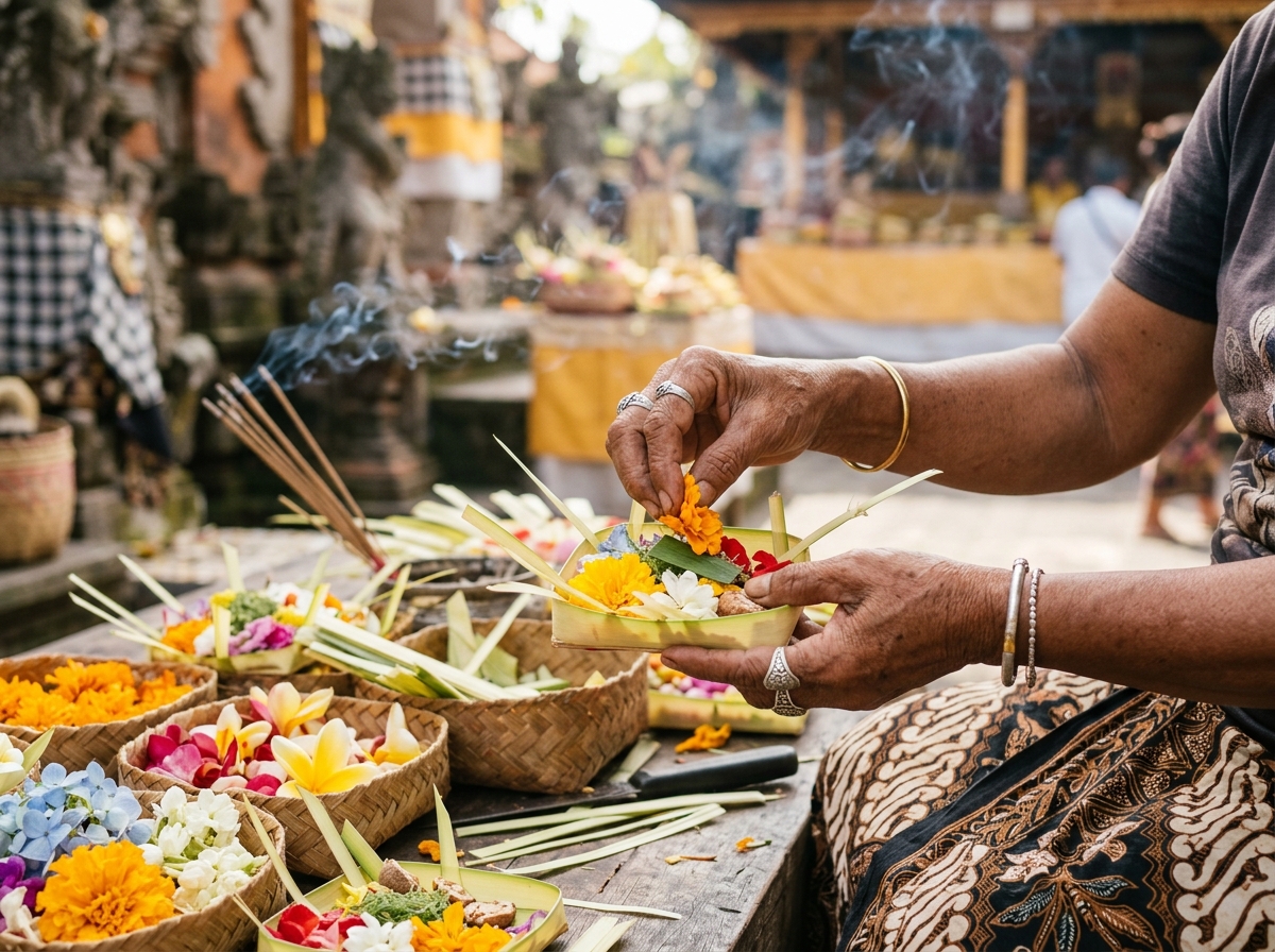 Balinese incense stick-making experiences